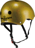 Triple 8 THE Certified Helmet SS Gold Glitter