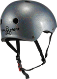 Triple 8 THE Certified Helmet SS Silver Glitter