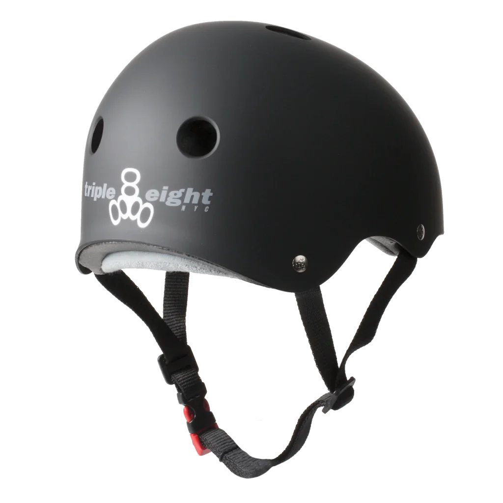 Triple 8 THE Certified Helmet SS Black Matte