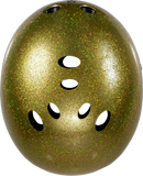 Triple 8 THE Certified Helmet SS Gold Glitter