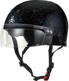 Triple 8 THE VISOR Certified Helmet SS Black Glitter