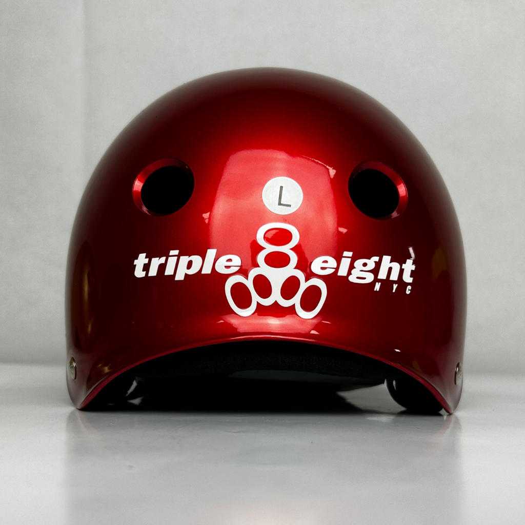 Triple 8 Skate Helmet SS Red Metallic