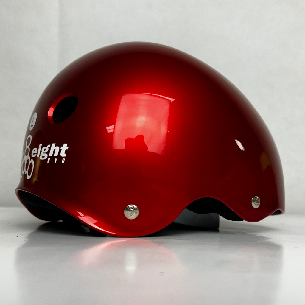 Triple 8 Skate Helmet SS Red Metallic