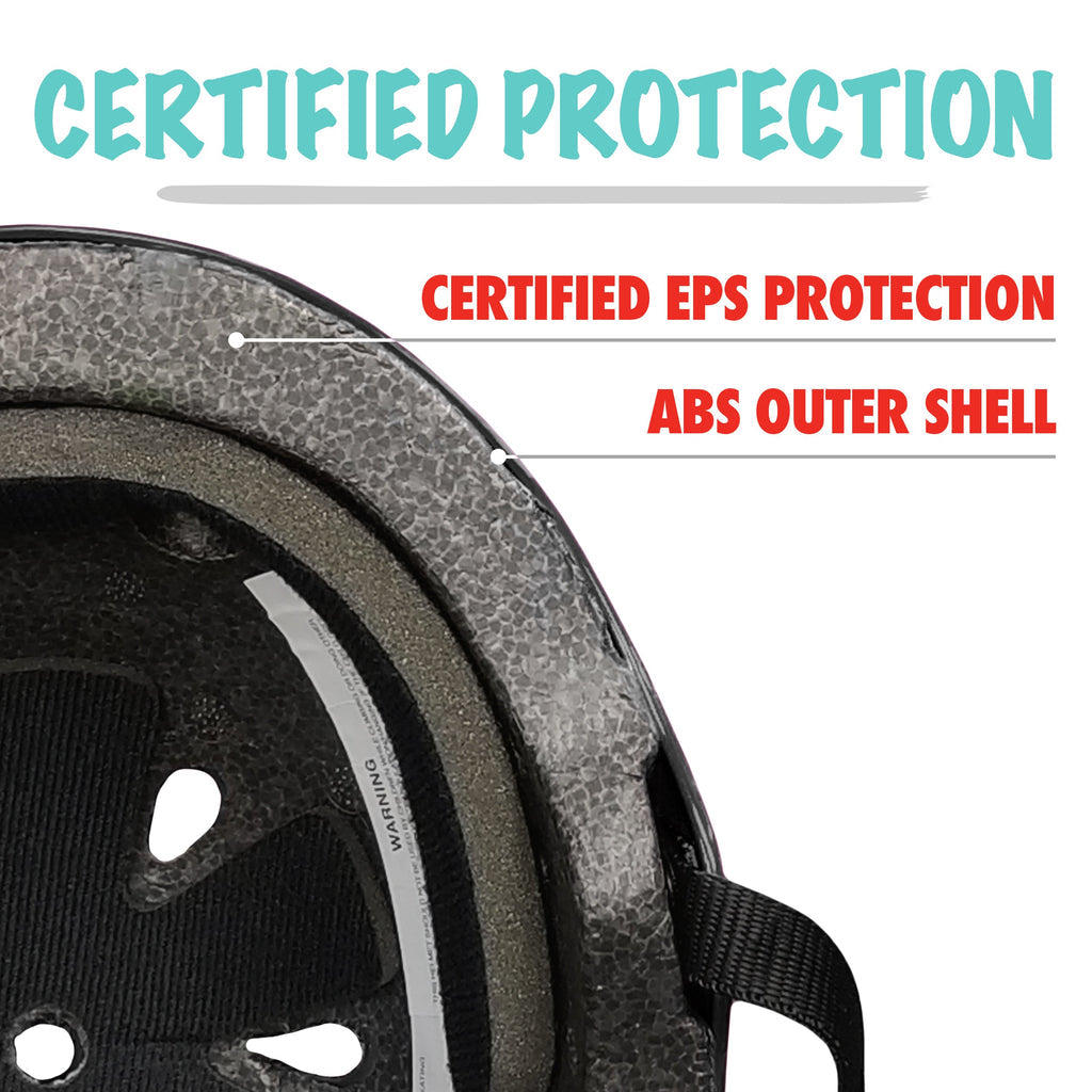 Triple 8 Wipeout Dry Erase Youth Helmet Silver Glitter