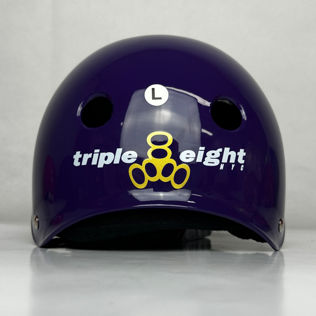 Triple 8 Skate Helmet SS Purple Gloss