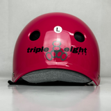 Triple 8 Skate Helmet SS Pink Gloss with Grey Liner
