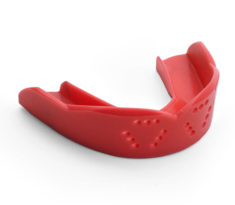 Sisu 3D Custom Fit Adult Mouth Guard in Intense Red