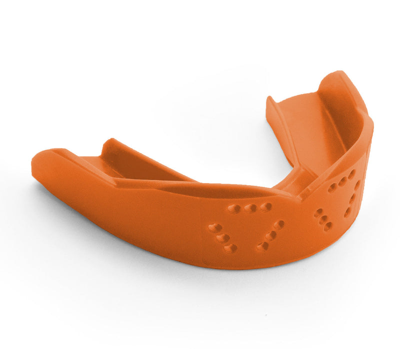 Sisu 3D Custom Fit Youth Mouth Guard in Athletic Orange