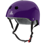 Triple 8 THE Certified Helmet SS Purple Gloss