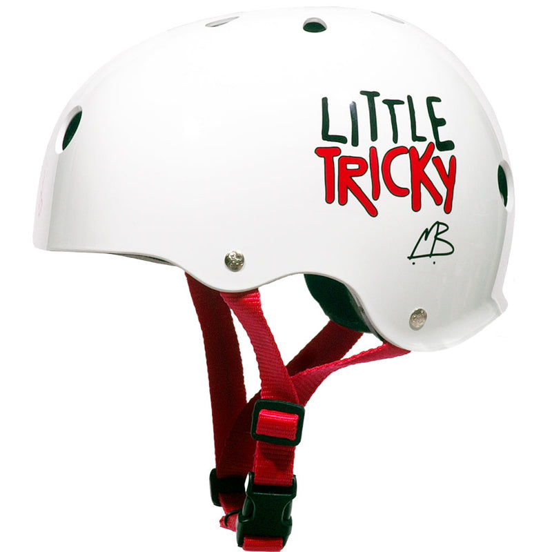 Triple 8 Little Tricky Youth Helmet in White
