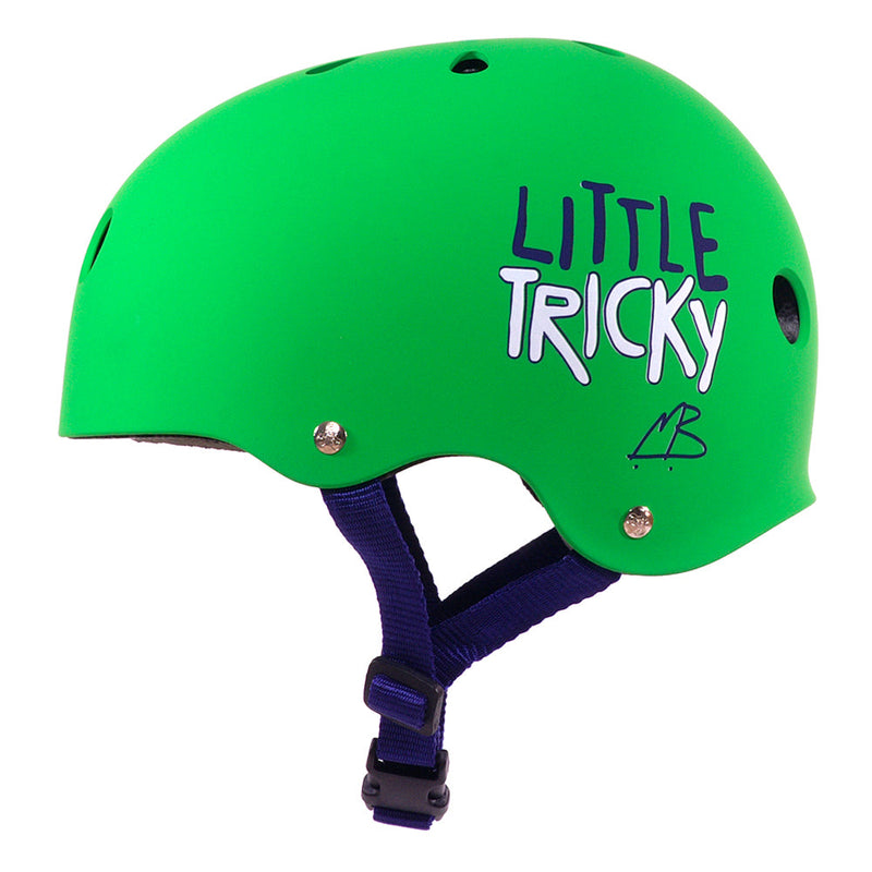 Triple 8 Little Tricky Youth Helmet in Green