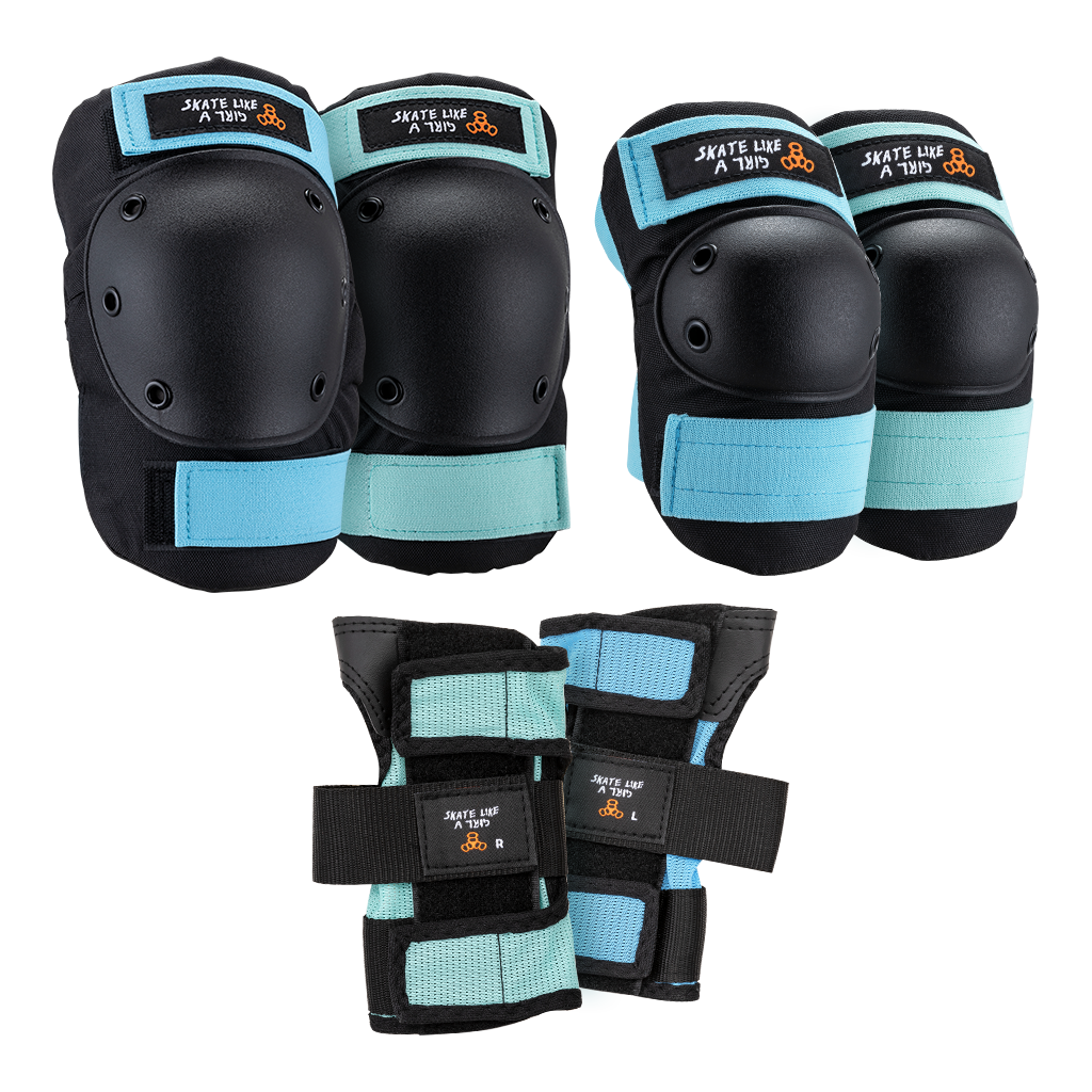 Triple 8 Tri Pack Saver JR Skate Like a Girl