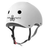Triple 8 THE Certified Helmet SS White Matte