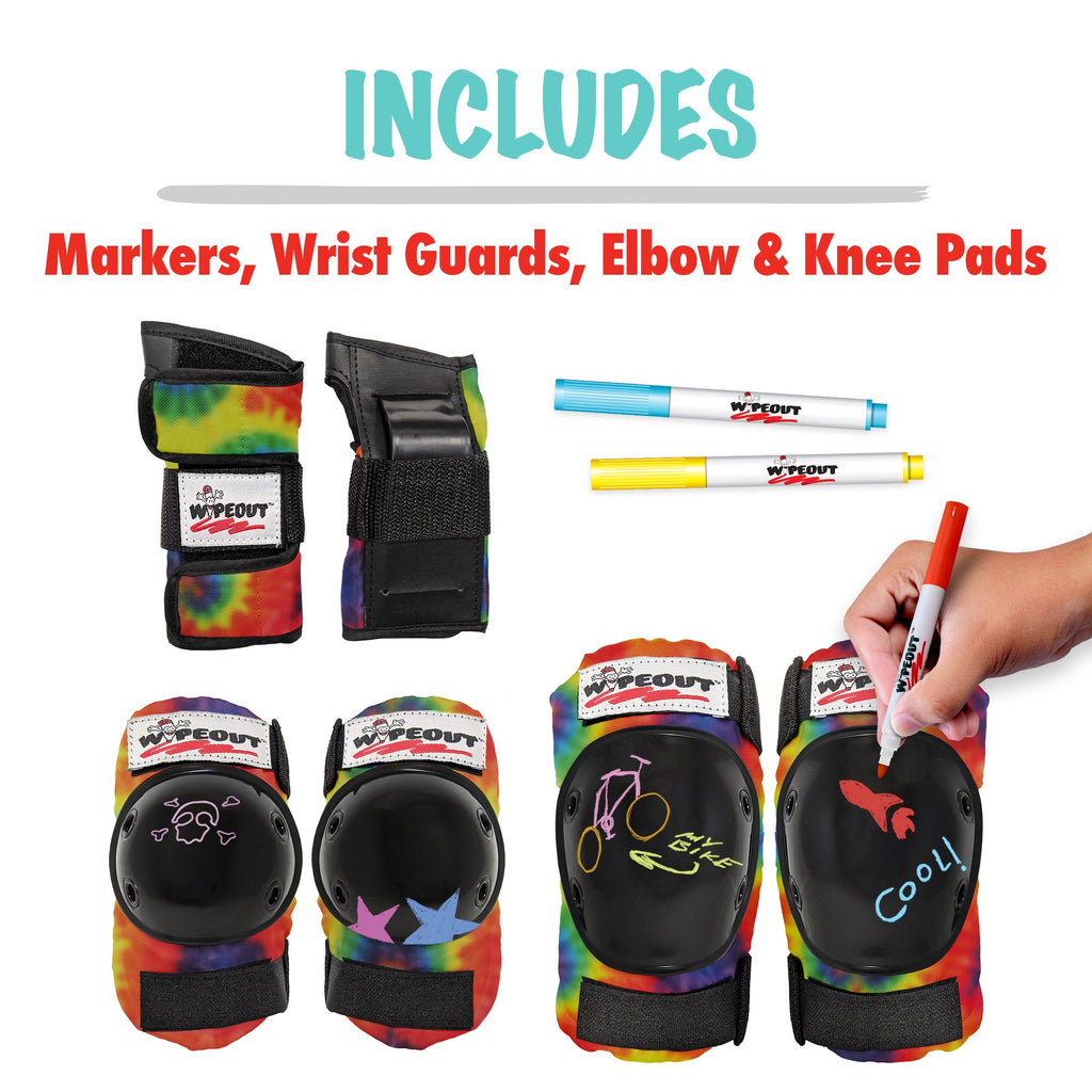 Triple 8 Wipeout Dry Erase Tri Pack Tie Dye